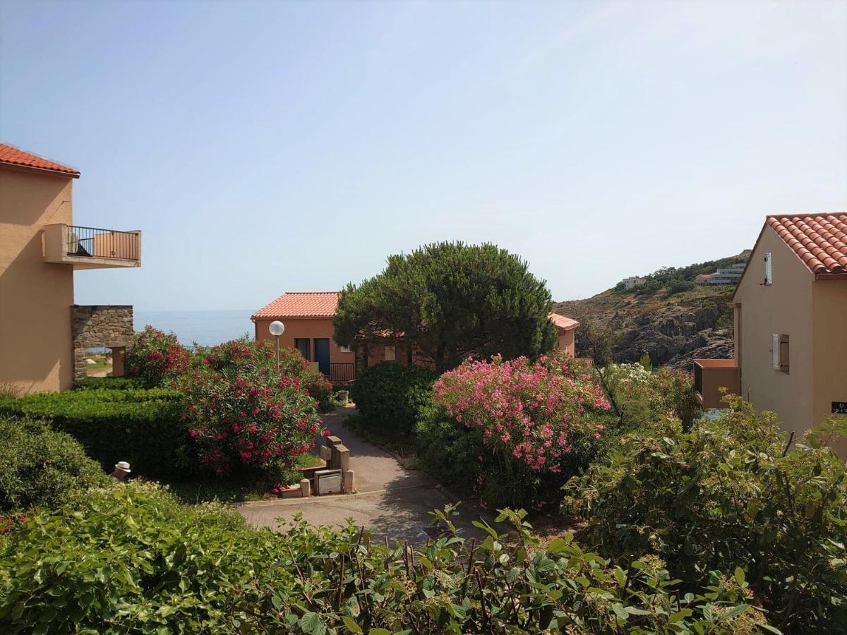 4RB86 Appartement type T2 cabine dans résidence bord de mer à Collioure Exterior foto
